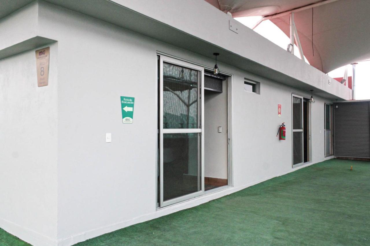 The Flamingo Rooftop Suite Unique Design In A Centric Location 멕시코 시 외부 사진